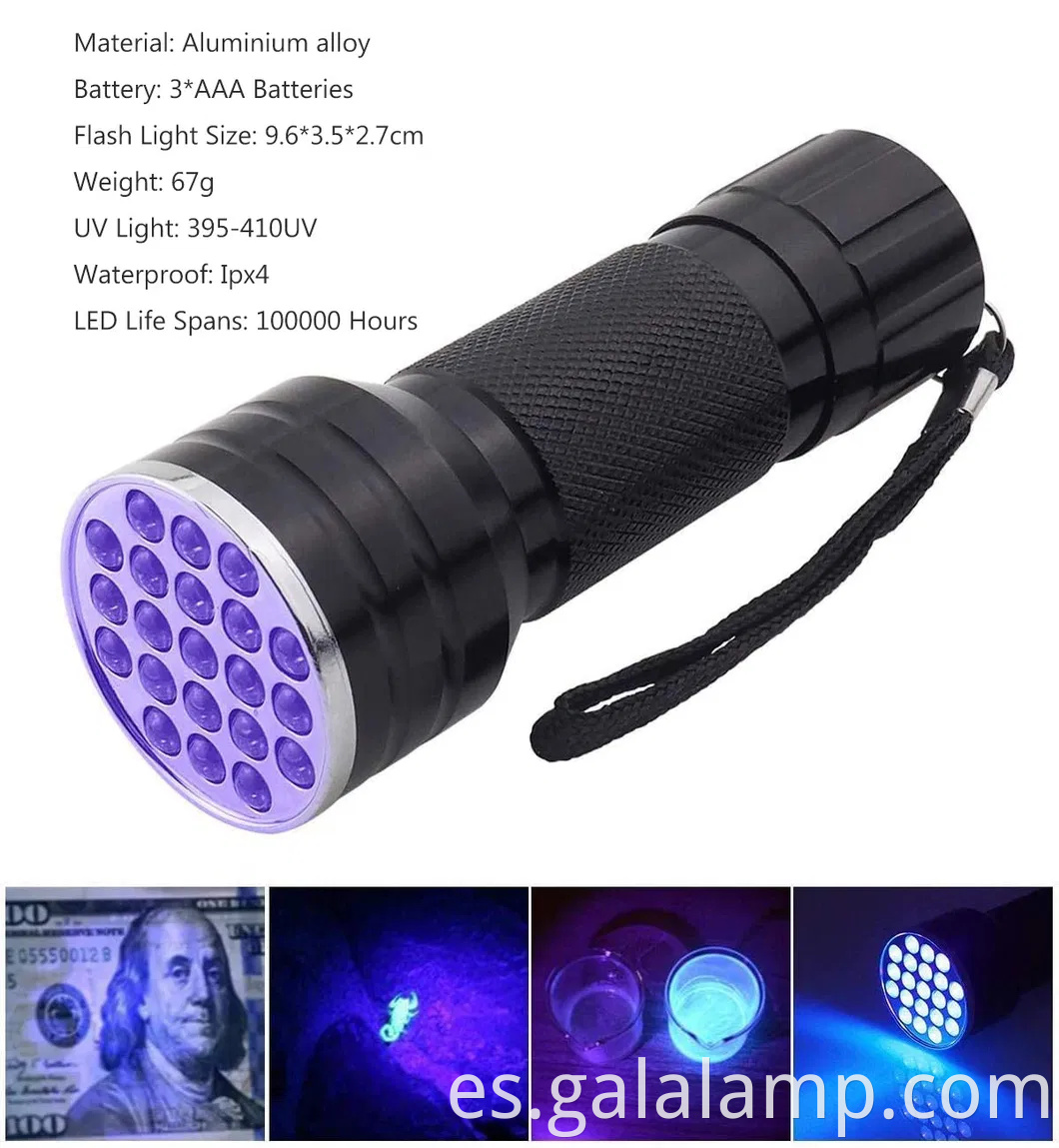 Antorcha portátil para eliminar manchas de orina para perros